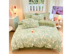 多兰诗牛奶绒四件套99元抢