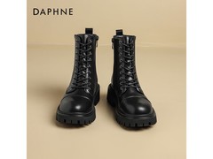 达芙妮2025款英伦风马丁靴低至79元