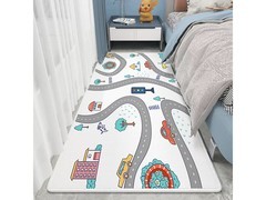 KAYE奇幻小镇儿童地毯19元抢