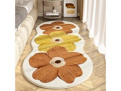 KAYE异形花卉地毯29元抢