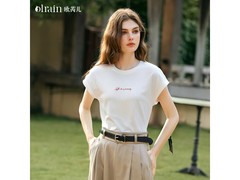 OLRAIN欧芮儿夏季白T 1件5折仅62元