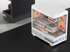 金河田平行世界M版机箱发布：无立柱全景设计，270°视野+8风扇/5水冷位