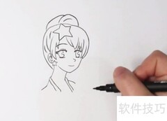 贝贝雅雅简笔画教程