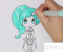 雅雅公主绘画教程