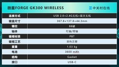 微星FORGE GK300 WIRELESS三模机械键盘评测：内敛与张扬并存的真Gasket