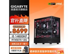 技嘉全家桶主机，京东到手仅8689元