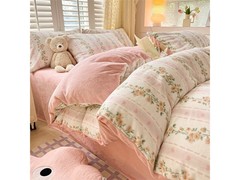 圣希德牛奶绒四件套98元抢