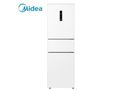 美的271L风冷三门冰箱
