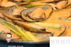 泰式炒青口配椰汁豆卜牛腱