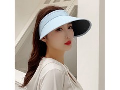 达芬奇密码浅蓝防晒空顶帽，低价疯抢！