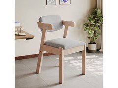 OLOEY实木餐椅2把套装京东特惠82.8元