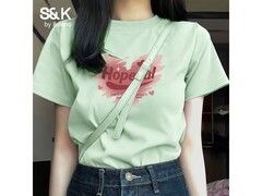 班尼路S&amp;K纯棉短袖T恤低至25.91元