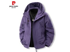皮尔·卡丹紫标冲锋衣59.9元