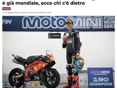 中国新星孙圣博创历史 登顶MotoMini领奖台引瓦莱拉关注