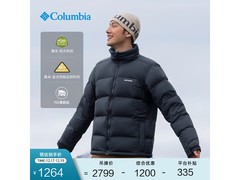 Columbia金点羽绒服1263元
