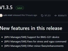 英特尔推XPU Manager更新，支持BMG-G31显卡，Battlemage架构蓄势待发