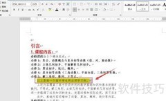 WORD复制文本格式技巧