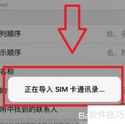 苹果手机SIM卡无信号