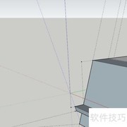 隐藏草图大师辅助线技巧