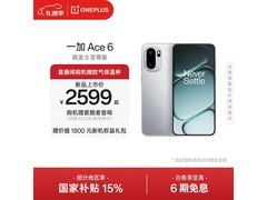 一加 Ace 6 12GB+256GB 快银版钜惠