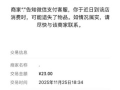 微信支付遗失提醒功能走红 成粗心者福音