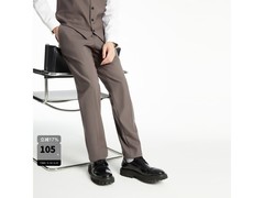 太平鸟男士西装裤M码5折