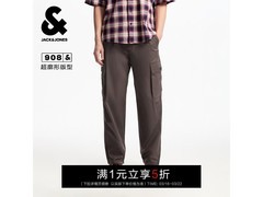 杰克琼斯工装风牛仔裤京东5折来袭