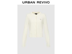 UR秋季新款亮片针织开衫1件5折仅71.5元