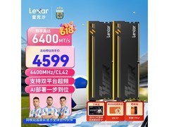 雷克沙DDR5 6400 64GB电竞RGB内存