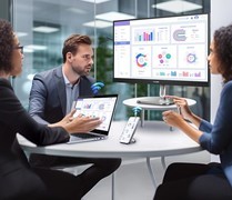 飞利浦27B2W5600显示器 全平台无线投屏开启高效新视界