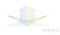 用Ai透视网格绘立体图