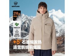 诺诗兰极寒鹅绒服588元抢