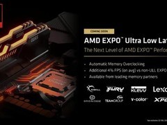 AMD正式推出EXPO ULL超低延迟技术并向下兼容600系列主板