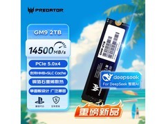 宏碁掠夺者2TB SSD固态硬盘限时抢购