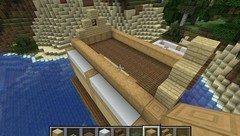 我的世界：移动版悬山顶建造