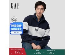 Gap男士抓绒卫衣京东特惠低至93.2元