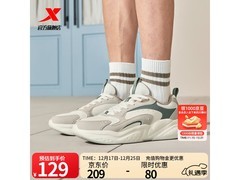 特步男款老爹鞋89元抢