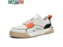 卡帝乐鳄鱼米桔男士休闲鞋低至39元