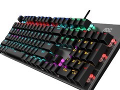 AOC GK410机械键盘特惠，到手仅89元！