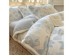 克努帛牛奶绒四件套239元