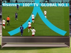 提前燃爆2026世界杯!大力神杯空降青岛,海信RGB-Mini LED电视还原赛场本色