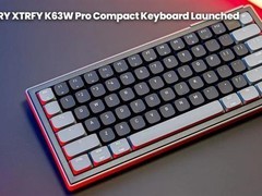 樱桃发布XTRFY K63W Pro：全球首款UWB超宽带8000Hz无线机械键盘