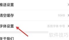 乐音清扬字体设置方法