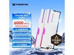 宏碁掠夺者Hermes冰刃DDR5 6000MHz内存