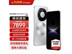 京东华为Mate 80 Pro Max极地银手机促销