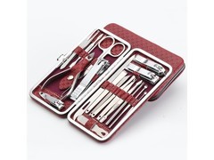 酒红色19件套指甲刀立减10元
