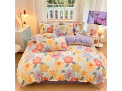 多兰诗秋冬牛奶绒四件套低至95元！