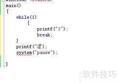 C语言break用法解析