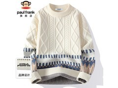 大嘴猴男士毛衣针织衫5折仅89.5元