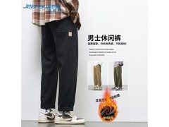 真维斯冬季加绒阔腿裤79元